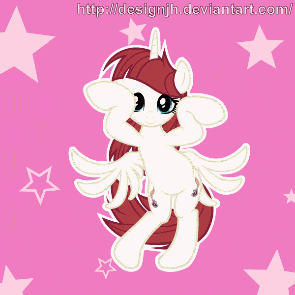 anthro cutie_mark equine female friendship_is_magic horn horse lauren_faust mammal my_little_pony pony solo winged_unicorn wings