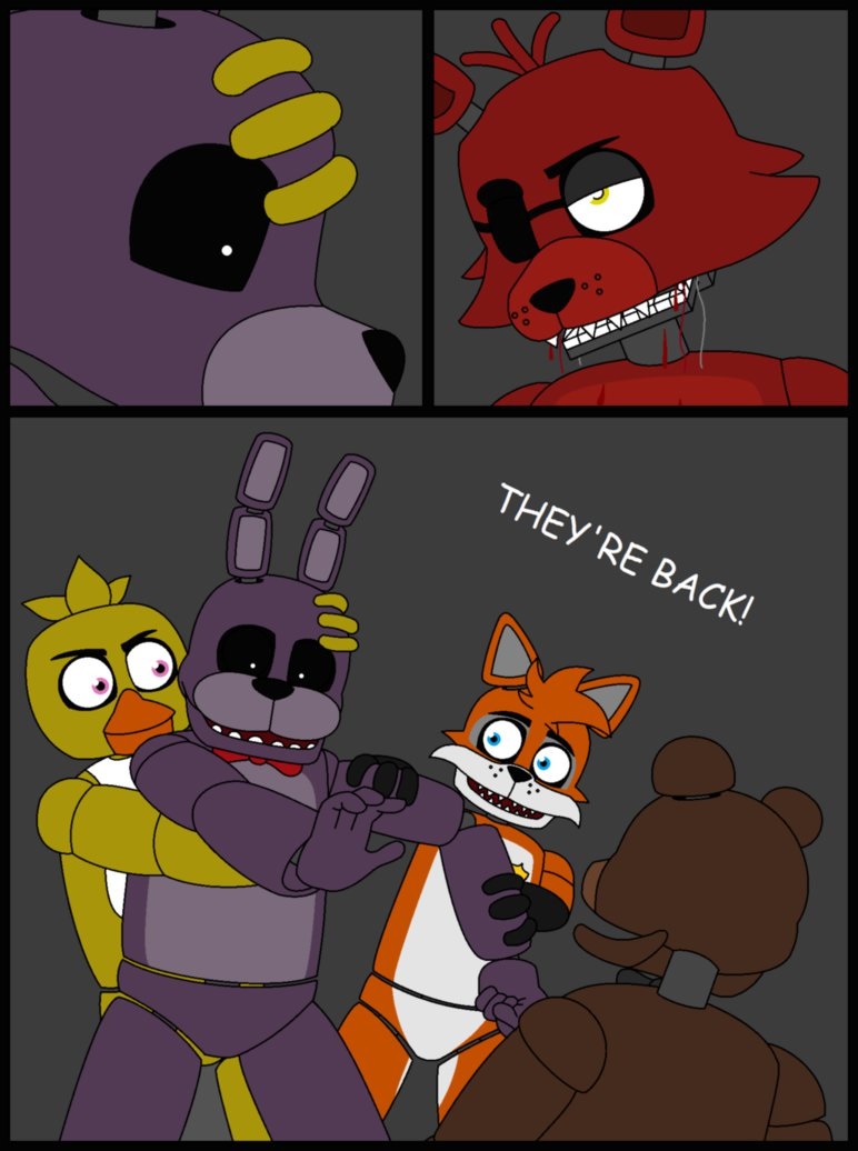 avian bear bird bonnie_(fnaf) canine chica_(fnaf) chicken fan_character five_nights_at_freddy's fnaf_the_alternative_story fox foxy_(fnaf) freddy_(fnaf) lagomorph lucioro mammal mechanical