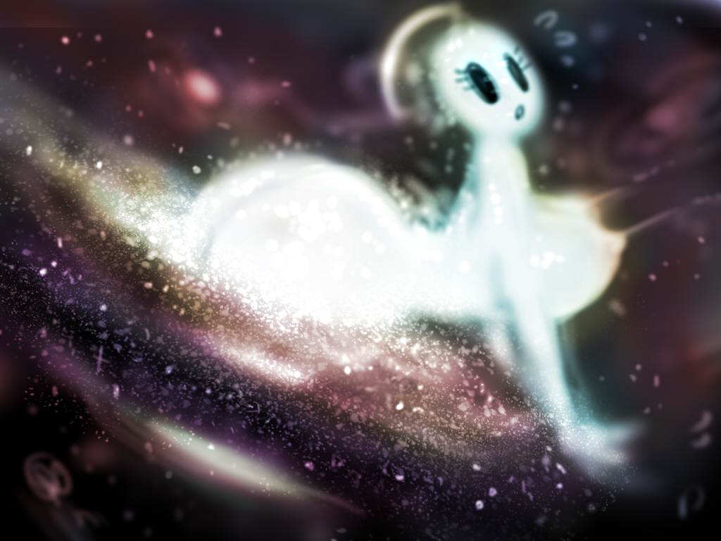 big_breasts big_butt breasts butt eyelashes female galaxy huge_breasts huge_butt macro nipples personification solo space star sunibee surprise wide_hips