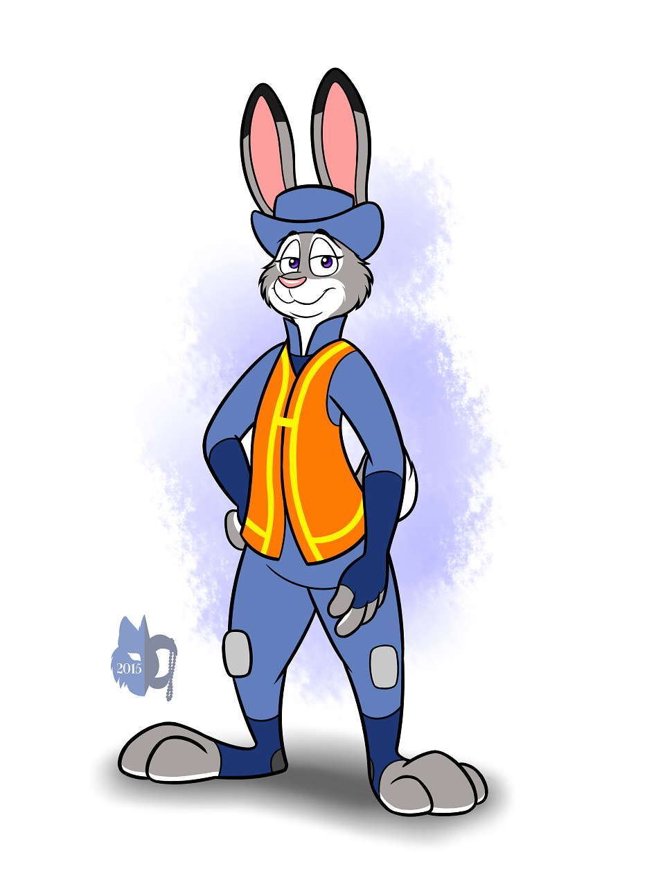 bleuxwolf disney female fur judy_hopps lagomorph mammal purple_eyes rabbit zootopia