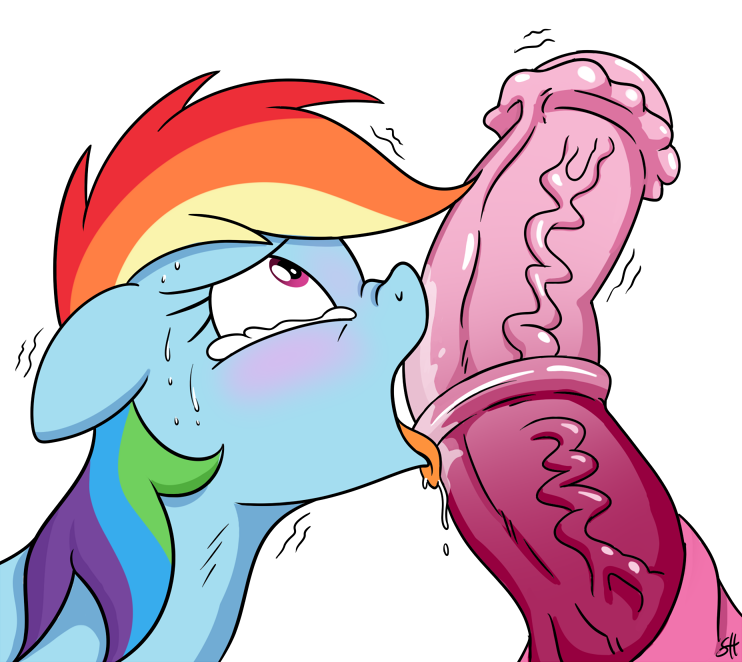 2015 alpha_channel animal_genitalia blush disembodied_penis duo equine female feral friendship_is_magic hair horse horsecock huge_penis licking male male/female mammal my_little_pony open_mouth oral penis penis_lick plain_background pony sex sorcerushorserus sweat tears tongue tongue_out transparent_background vein
