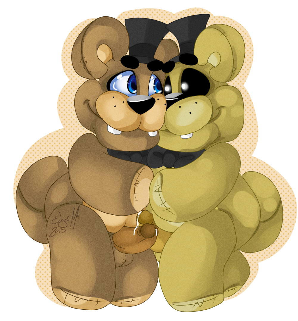 The Big ImageBoard (TBIB) - alpha channel balls barefoot bear bodily fluids  clothing conditional dnp cum cum on penis erection feet five nights at freddys  freddy (fnaf) frots genital fluids genitals glowing