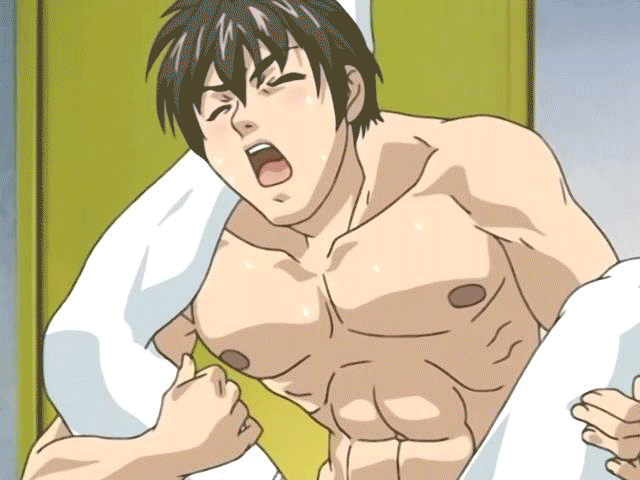 1boy 1girl animated animated_gif bed bible_black blonde_hair breasts eyes_closed large_breasts minase_taki nipples nude open_mouth orgasm pillow pubic_hair sex sheet_grab shiraki_rika thighhighs uncensored vaginal white_legwear zoom zoom_out