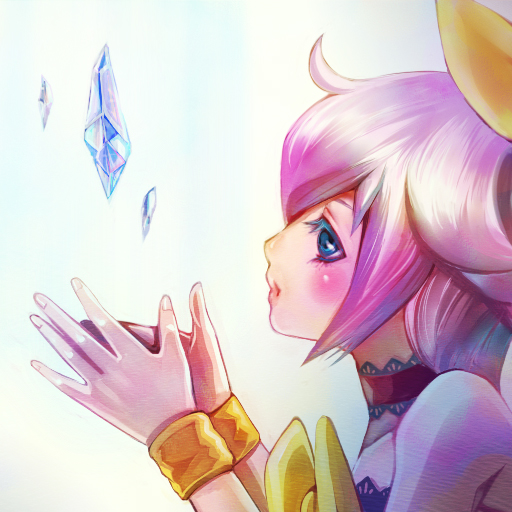 blue_eyes chinchikooru_(pixiv) crystal final_fantasy final_fantasy_crystal_chronicles final_fantasy_crystal_chronicles:_echoes_of_time pink_hair sherlotta solo