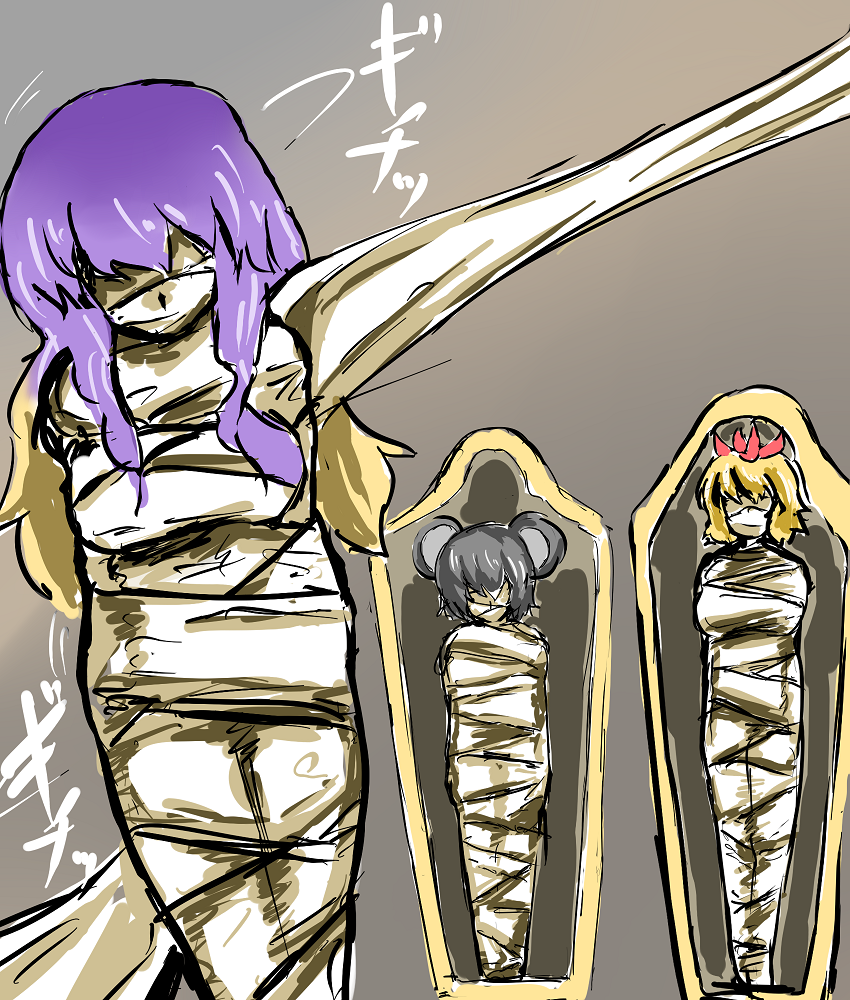 Gagged Bondage Mummified