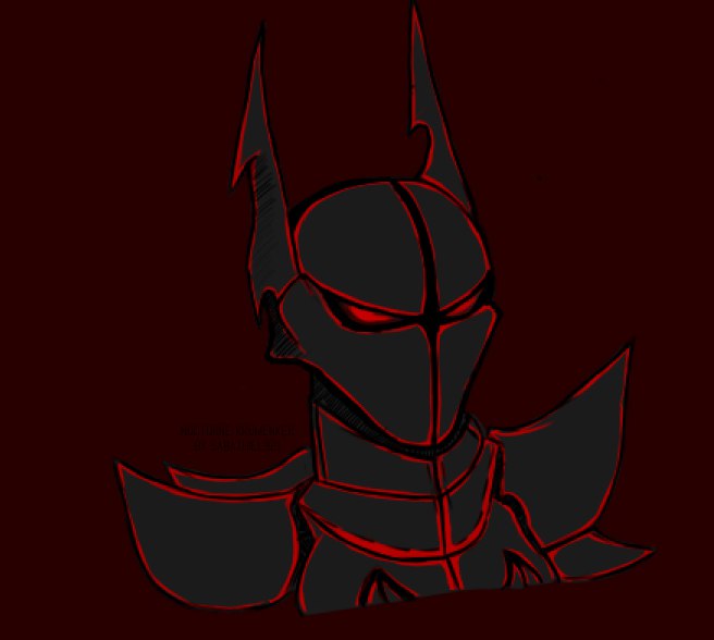 armor bat chaos dark dark_persona nocturne_krumenker original