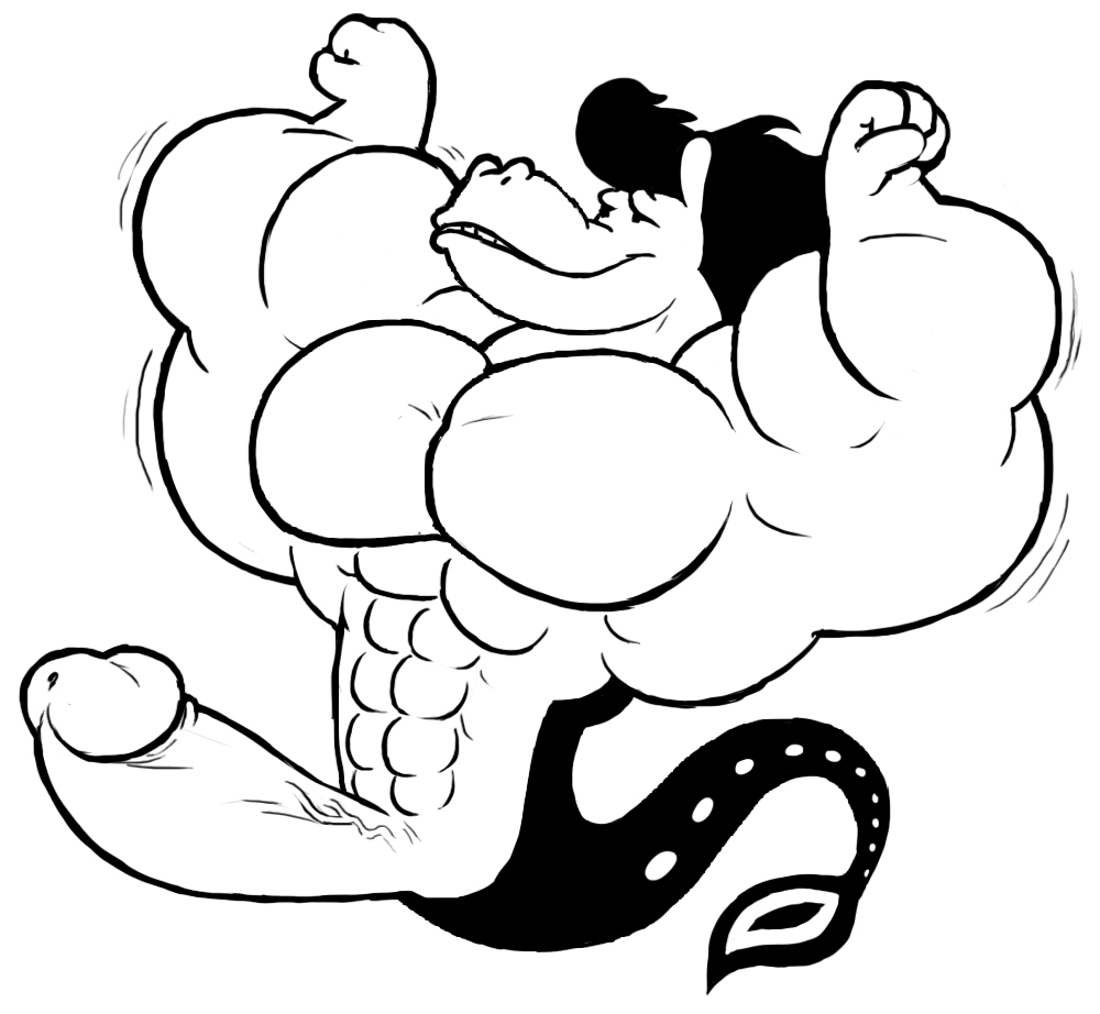 aaron_(undertale) abs biceps big_muscles big_penis equine fish hair horse humanoid_penis hybrid hyper hyper_muscles hyper_penis long_hair mammal marine monochrome muscular pecs penis rubberskunktoo undertale