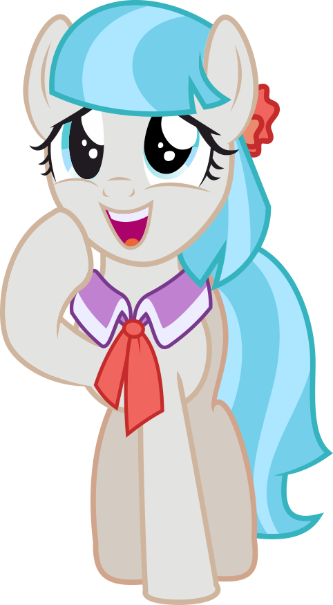 alpha_channel coco_pommel_(mlp) earth_pony equine female feral friendship_is_magic horse mammal my_little_pony pony smile solo