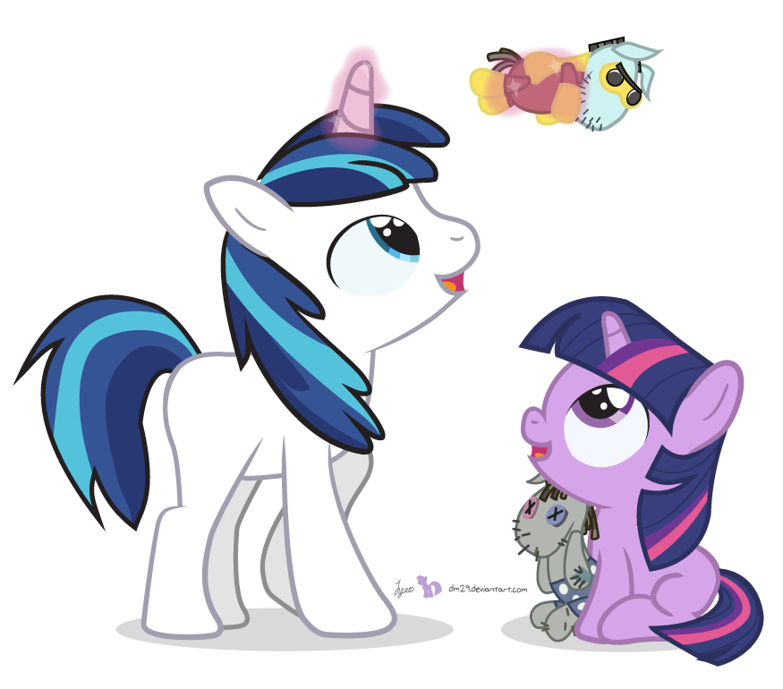 alpha_channel brutus_force_(mlp) cute digital_media_(artwork) dm29 duo equine female feral friendship_is_magic horn magic male mammal my_little_pony playing plushie shining_armor_(mlp) simple_background smartypants_(mlp) transparent_background twilight_sparkle_(mlp) unicorn