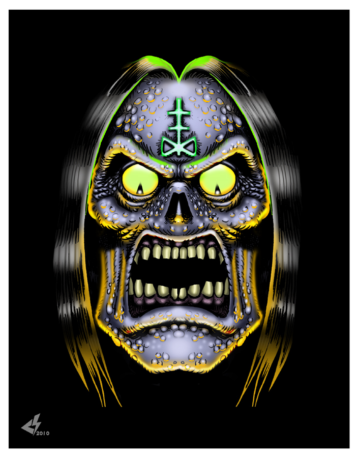 2010 ambiguous_gender angry black_background black_eyes black_hair charles_shard curtsibling digital_media_(artwork) eyebrows grey_skin hair humanoid looking_down open_mouth portait simple_background solo symbol teeth total_fear watermark yellow_sclera yellow_teeth