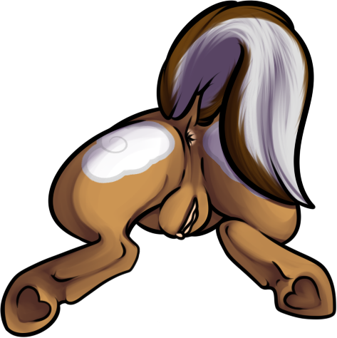 anus butt colesense equine female hooves horse mammal my_little_pony pony pussy solo uselesslizard