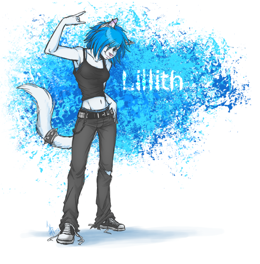 anthro cat clothed clothing feline female hair lillith_(oomizuao) looking_at_viewer mammal oomizuao solo