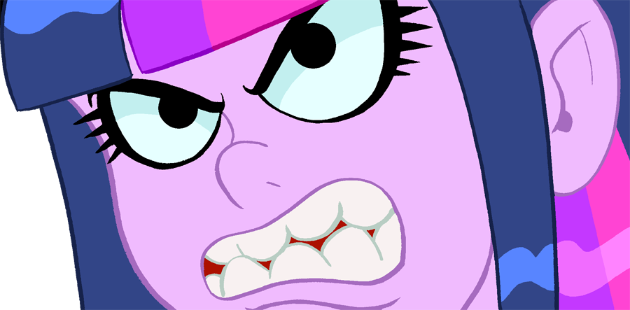 2014 angry black_eyes close-up curtsibling digital_media_(artwork) equestibooru_girls equestria_girls eyebrows eyelashes female hair human humanoid long_hair looking_at_viewer mammal multicolored_hair my_little_pony open_mouth purple_skin solo twilight_sparkle_(eg) white_sclera