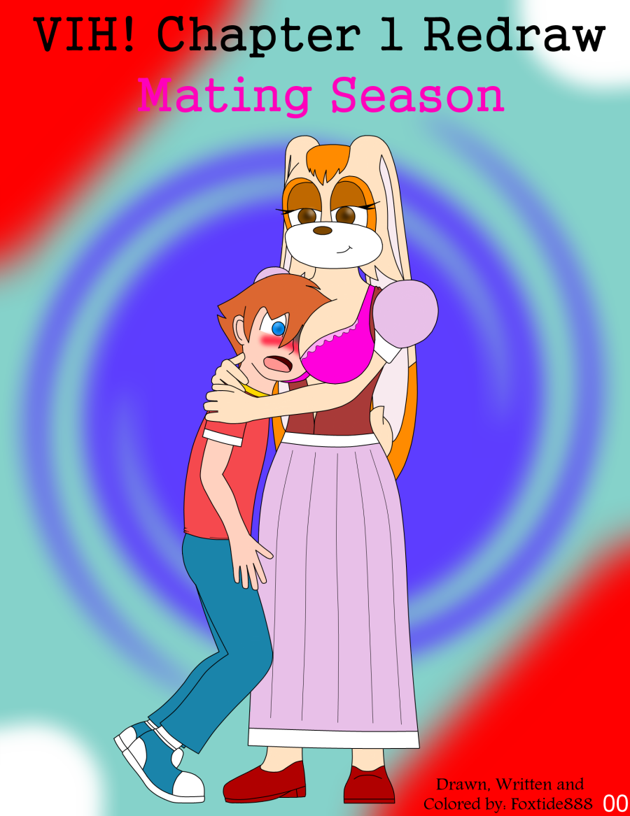 2016 breasts butt chris_thorndyke comic female foxtid888_(artist) fur hair human lagomorph mammal rabbit simple_background smile sonic_(series) vanilla_the_rabbit