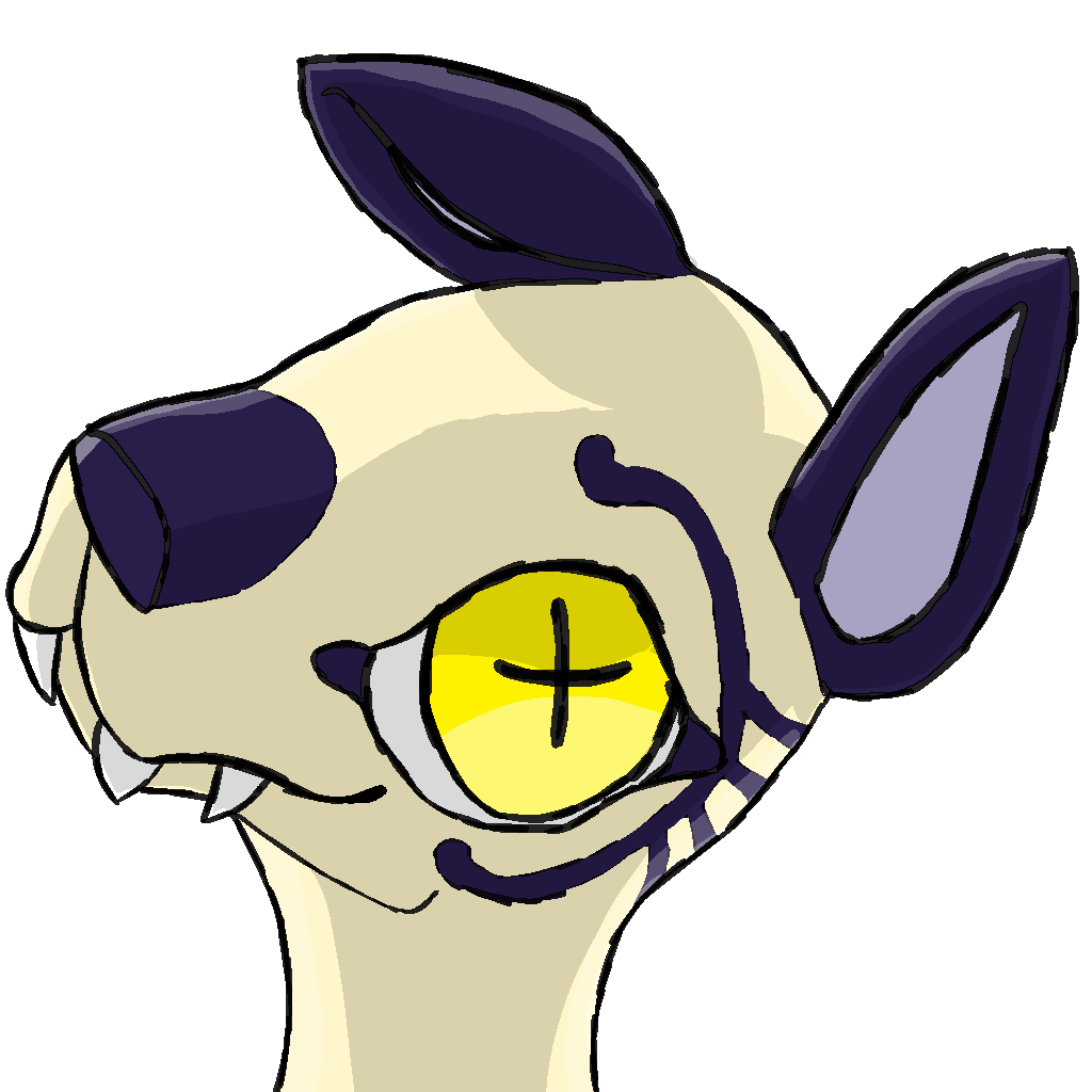 anthro cel_shading fangs icon mammal shaded teeth