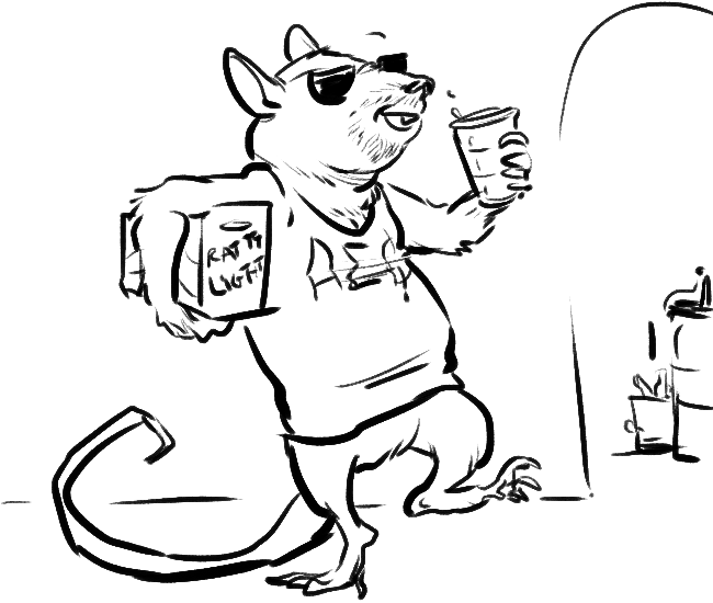 2016 alcohol anthro beer beverage clothing college eyewear food fraternity fur glasses happy male mammal monochrome mouse open_mouth party party_mouse_(character) rodent school shirt solo sunglasses unknown_artist