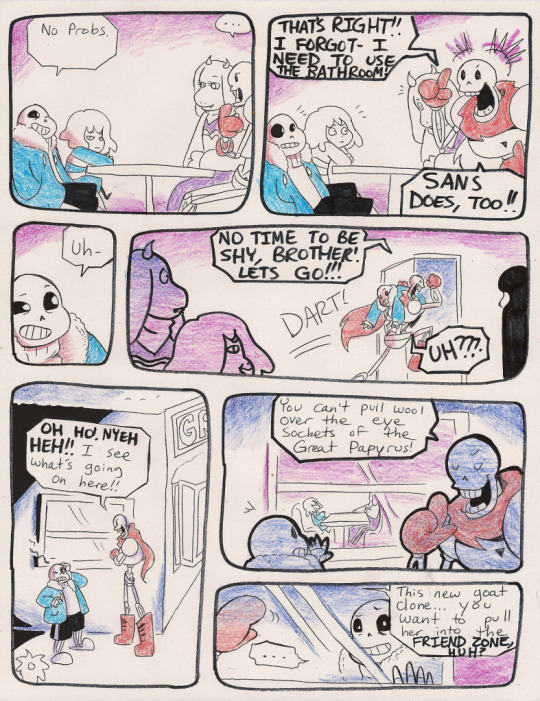 aftertale animated_skeleton better_version_at_source bone boss_monster caprine clothed clothing comic dialogue english_text female goat group human loverofpiggies male mammal papyrus_(undertale) protagonist_(undertale) sans_(undertale) skeleton text toriel undead undertale video_games