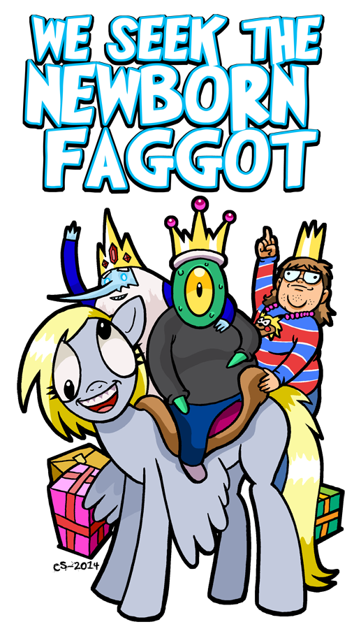 2014 adventure_time all_fours beard black_eyes blonde_hair blue_eyes blue_skin blush brown_hair cephalopod chris_chan clothed clothing crown curtsibling curtsibling_(character) cyclops derp_eyes derpy_hooves_(mlp) diamond_(disambiguation) digital_media_(artwork) english_text equine eyebrows eyelashes eyewear facial_hair female friendship_is_magic fur gift glasses green_skin grey_fur group hair happy hedgehog horse human humanoid ice_king jewelry looking_at_viewer male mammal marine my_little_pony necklace open_mouth pants parody pegasus pony saddle shirt sonic_(series) sonichu squid teeth tentacles text tongue watermark waving white_hair white_sclera wings yellow_sclera