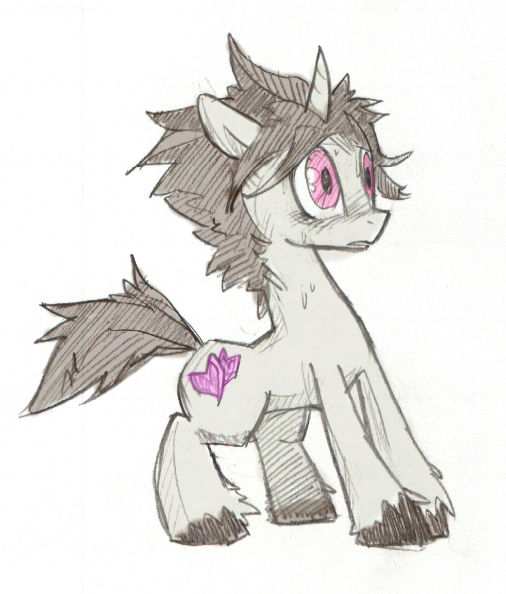 &lt;3 blush colored equine fan_character horse makelovepony male mammal my_little_pony mylove pony skutchi