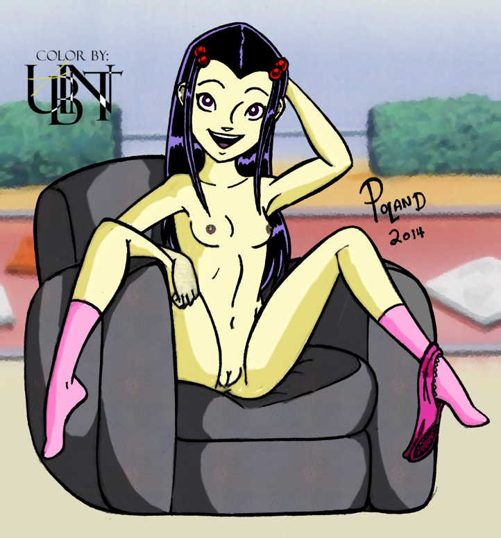 colored hay_lin nude poland_(artist) w.i.t.c.h.
