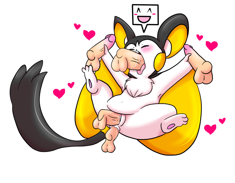 &lt;3 2016 alpha_channel anal anal_penetration anus balls black_fur blush disembodied_penis drooling emolga eyes_closed female feral flying_squirrel fur group male male/female mammal navel nintendo open_mouth penetration penis pok&eacute;mon pussy rodent saliva simple_background solo_focus speech_bubble spread_legs spreading squirrel teeth tongue transparent_background tuft vaginal vaginal_penetration video_games yellow_fur yellow_skin yoshimister_(artist)