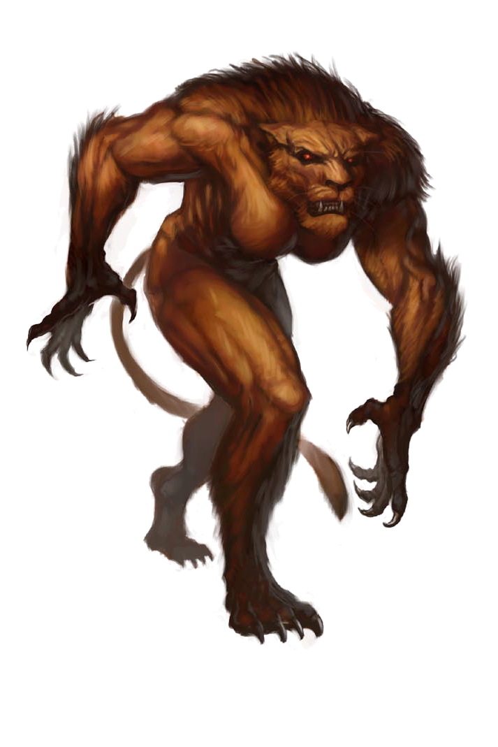 anthro brests claws demon div feline female fur lion mammal menacing muscular muscular_female official_art paizo pathfinder red_eyes shira simple_background solo unknown_artist