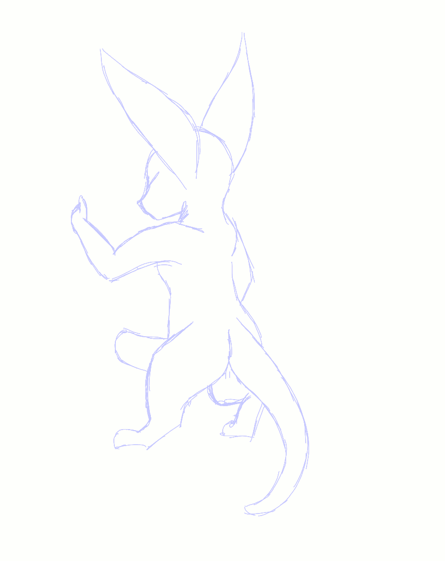 animated chua invisible_partner line_art male penis tagme wildstar zeryxis