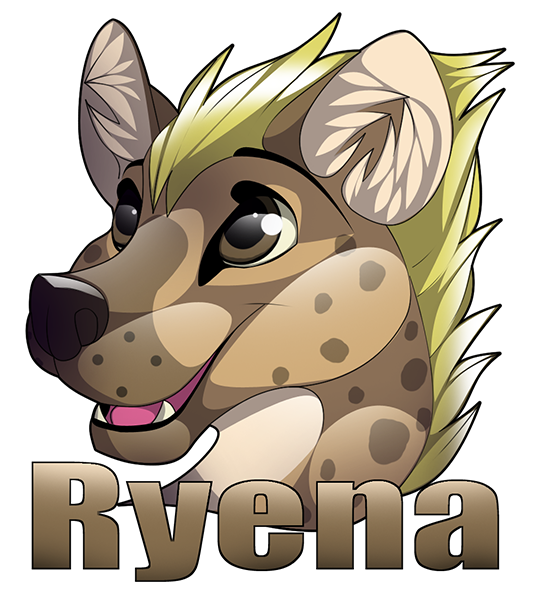 alpha_channel anthro english_text fangs gard3r hyena male mammal open_mouth simple_background smile solo teeth text tongue transparent_background