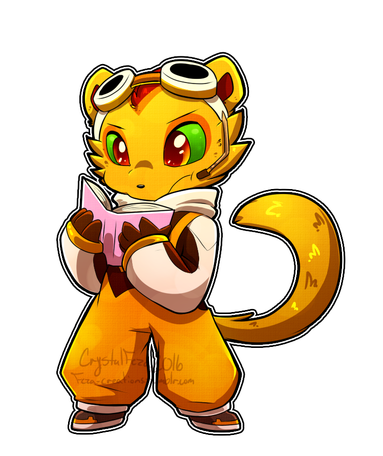 aaa_(freedom_planet) alpha_channel book clothed clothing crystal_feza eyewear freedom_planet freedom_planet_2 fur goggles green_eyes hair male mammal monkey primate red_hair simple_background solo transparent_background video_games yellow_fur