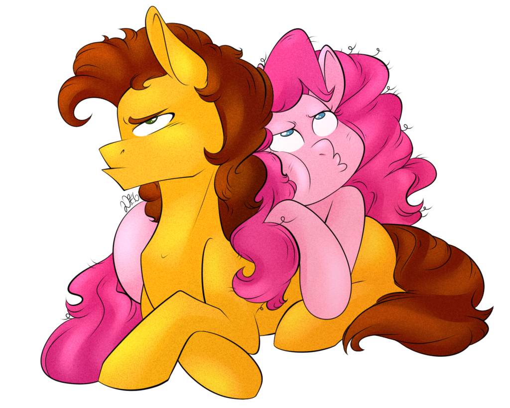 2015 alpha_channel brown_hair cheese_sandwich_(mlp) dragonfoxgirl duo earth_pony equine female feral friendship_is_magic frown fur hair horse hug male mammal my_little_pony orange_fur pink_fur pink_hair pinkie_pie_(mlp) pony simple_background transparent_background