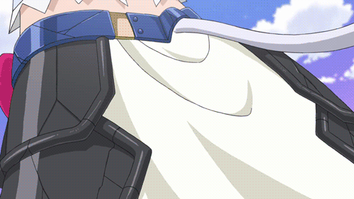 animal_ears animated animated_gif ass bare_shoulders blue_sky blush braid breasts cat_ears cat_tail cloud convenient_censoring day dog_days exploding_clothes large_breasts leonmitchelli_galette_des_rois long_hair lowres navel nude open_mouth sideboob silver_hair sky solo tail underboob white_hair yellow_eyes