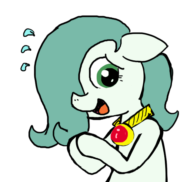 cub earth_pony emerald_jewel(colt_quest) equine fan_character feral ficficponyfic horse jewelry male mammal my_little_pony necklace pony simple_background solo sweat young