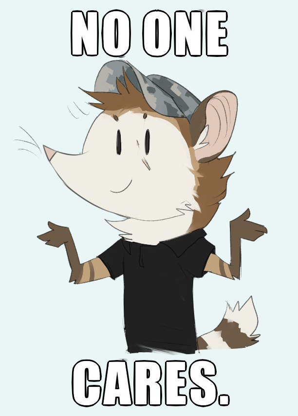 anthro clothed clothing diesel_wiesel english_text hat mammal meme solo text