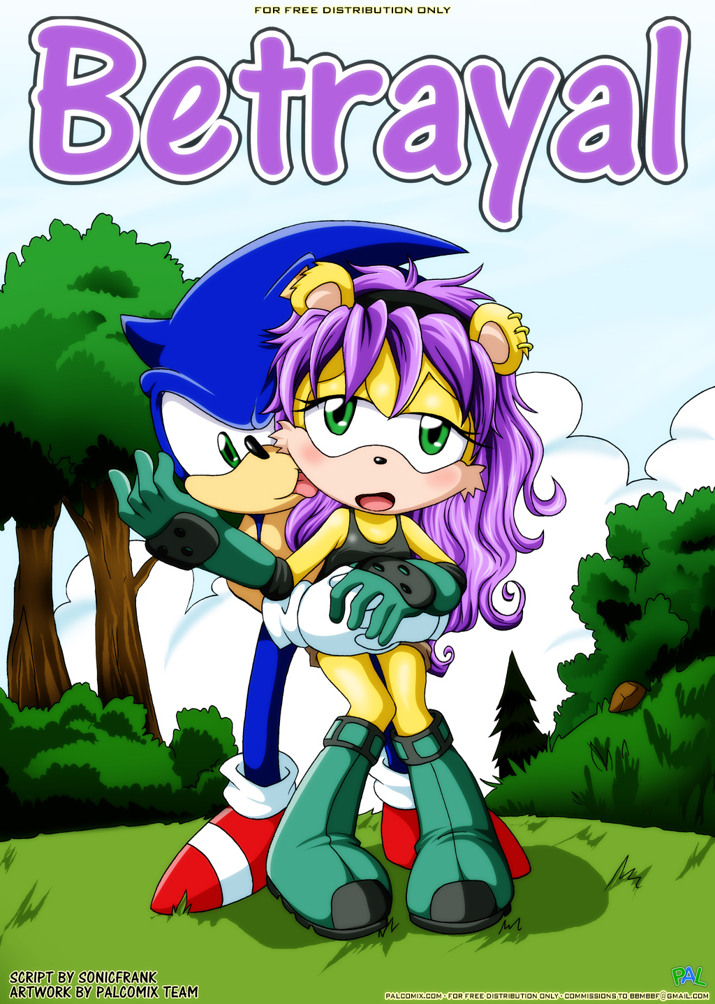 anthro bbmbbf blush clothing cover female hedgehog male male/female mammal mina_mongoose mobius_unleashed mongoose palcomix sonic_(series) sonic_the_hedgehog