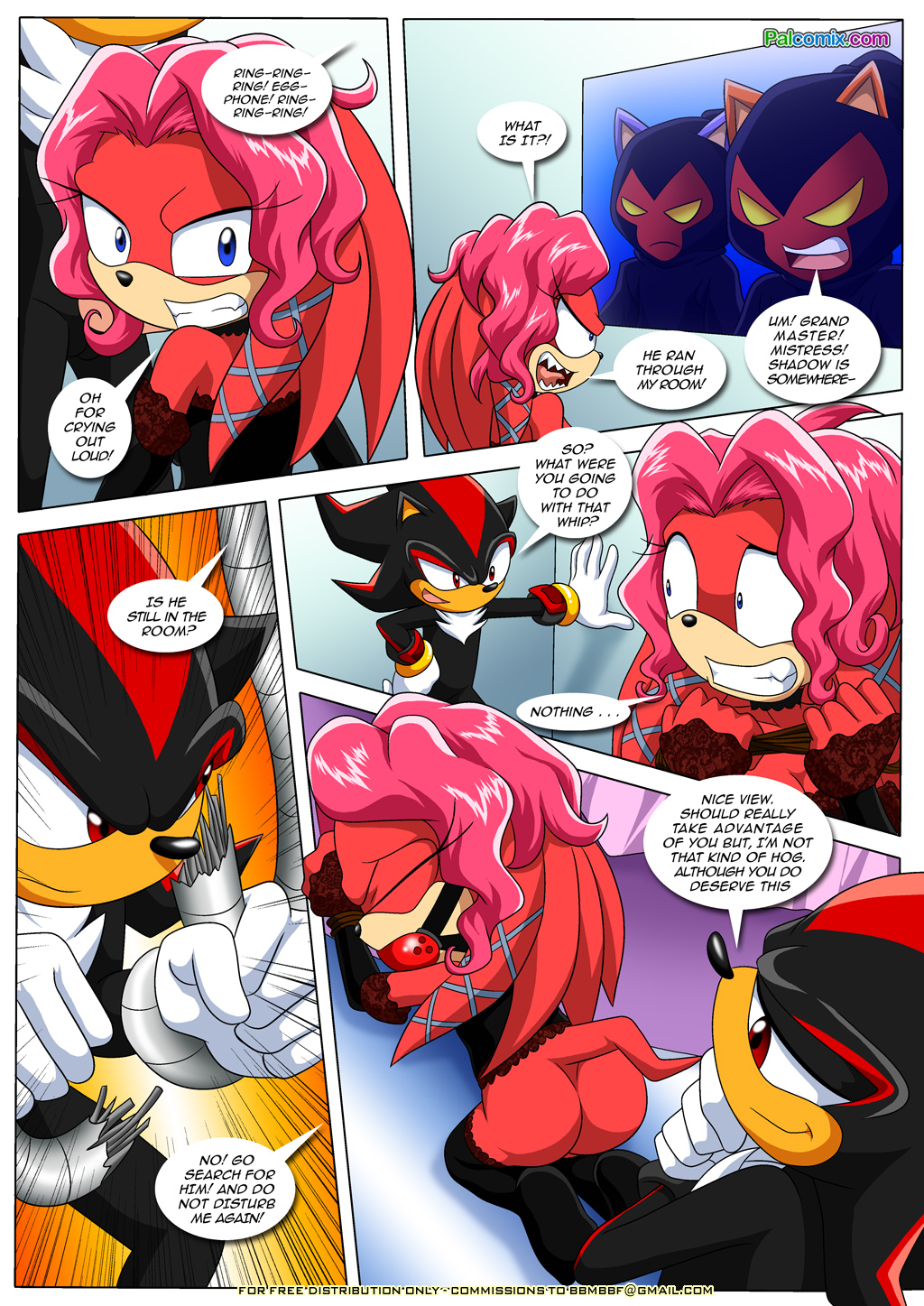 anthro bbmbbf bdsm breasts butt domination female female_domination forced imminent_rape lien-da male male/female male_domination mobius_unleashed oral palcomix penis sex shadow_the_hedgehog slave sonic_(series) uhoh