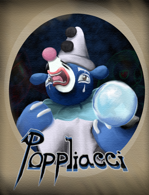 bitballet blue_body clown crying mammal marine nintendo opera parody pinniped pok&eacute;mon popplio seal solo tears video_games