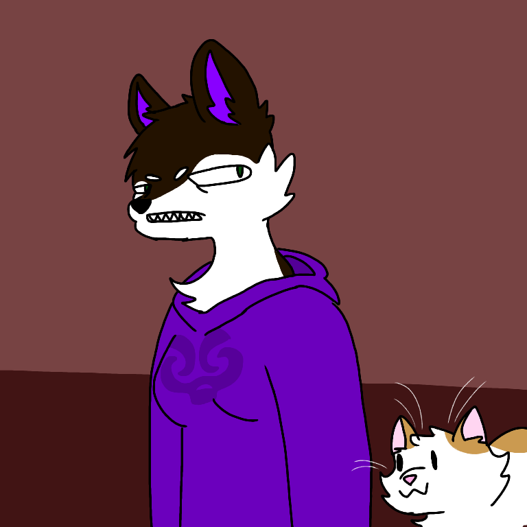 angry canine cat clothing disgusted feline female homestuck hoodie ivysaurite male mammal ms_paint_adventures pet rage snowstar wolf