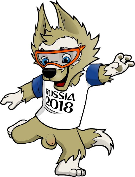 anthro balls blue_eyes bottomless brown_fur canine casual clothed clothing edit eyewear fifa flaccid fur goggles male mammal mascot nude penis russia russian soccer solo sport strudae_(artist) wolf world_cup zabivaka