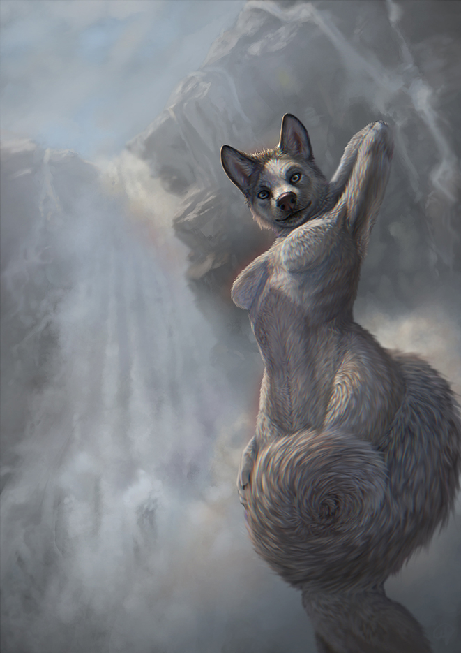 canine dog female goodwolf husky latex_(artist) mammal wolf