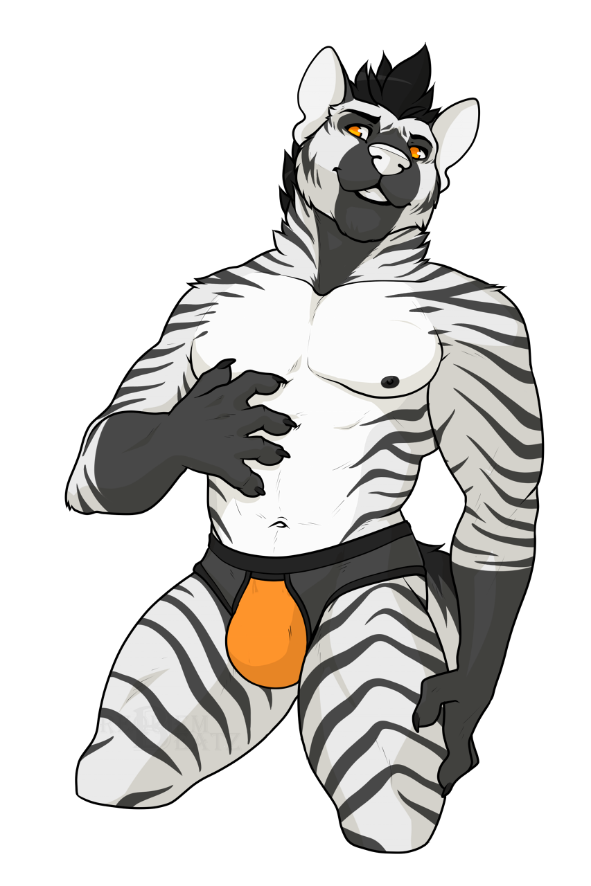 2016 5_fingers ace_(graydiel) alpha_channel anthro biped black_fur black_hair black_nipples black_stripes black_tail bulge claws clothed clothing digital_media_(artwork) eyebrows front_view fur gloves_(marking) grey_fur grey_tail hair hi_res hyena looking_at_viewer male mammal markings multicolored_fur multicolored_tail navel nipples orange_eyes portrait requiembeatz short_hair simple_background smile solo striped_fur striped_hyena stripes teeth three-quarter_portrait topless transparent_background white_fur white_nose