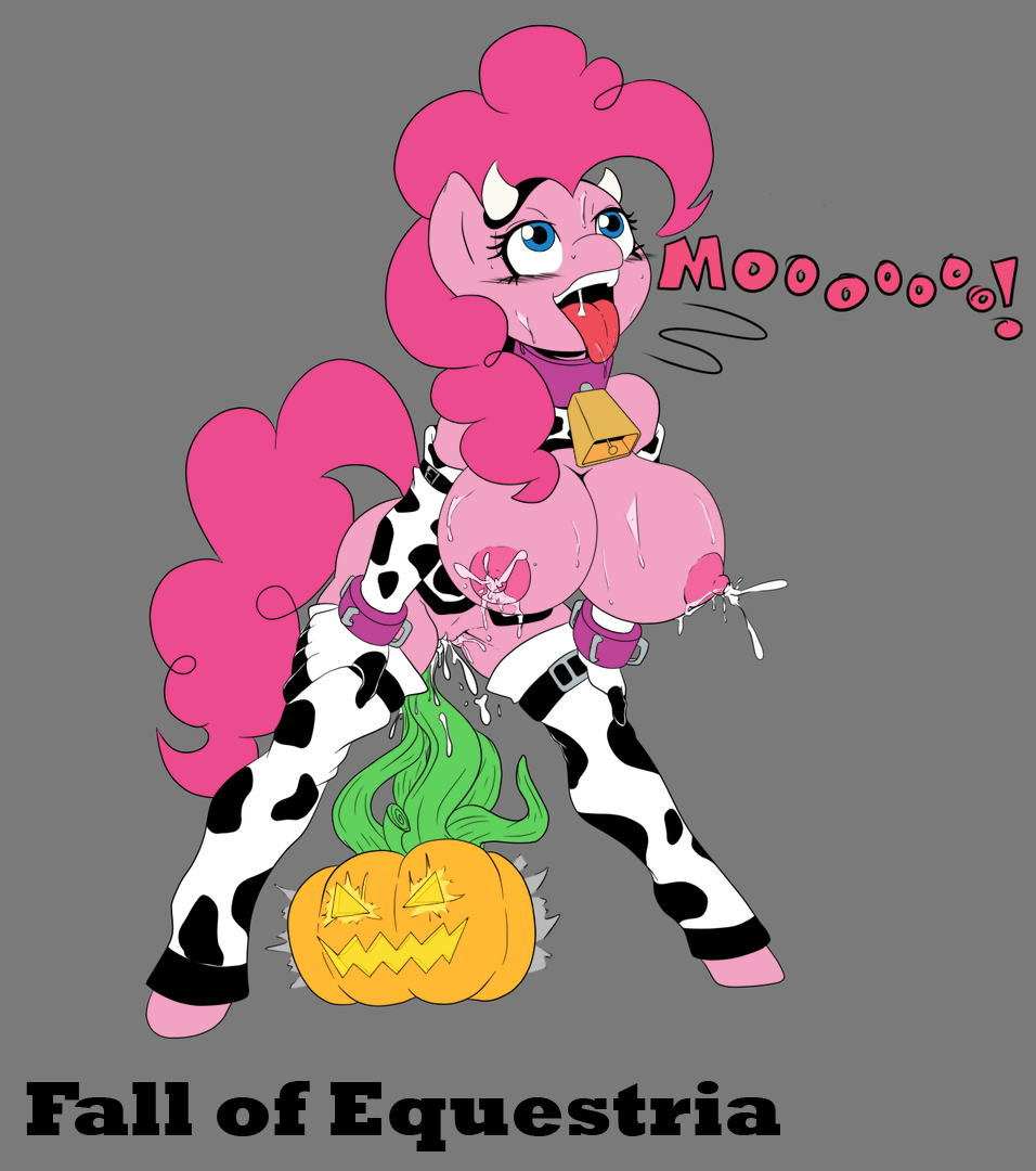 2016 anthro anthrofied bell big_breasts black_and_white blush breasts clothing collar consentacles cum dialogue earth_pony elbow_gloves english_text equine fall_of_equestria female food forgey friendship_is_magic fruit gloves headband hi_res horse inked lactating legwear mammal milk monochrome my_little_pony nipples penetration pinkie_pie_(mlp) pony poprocks pumpkin pussy sex shackles sketch slave solo stockings sweat tentacles text tongue tongue_out vaginal vaginal_penetration