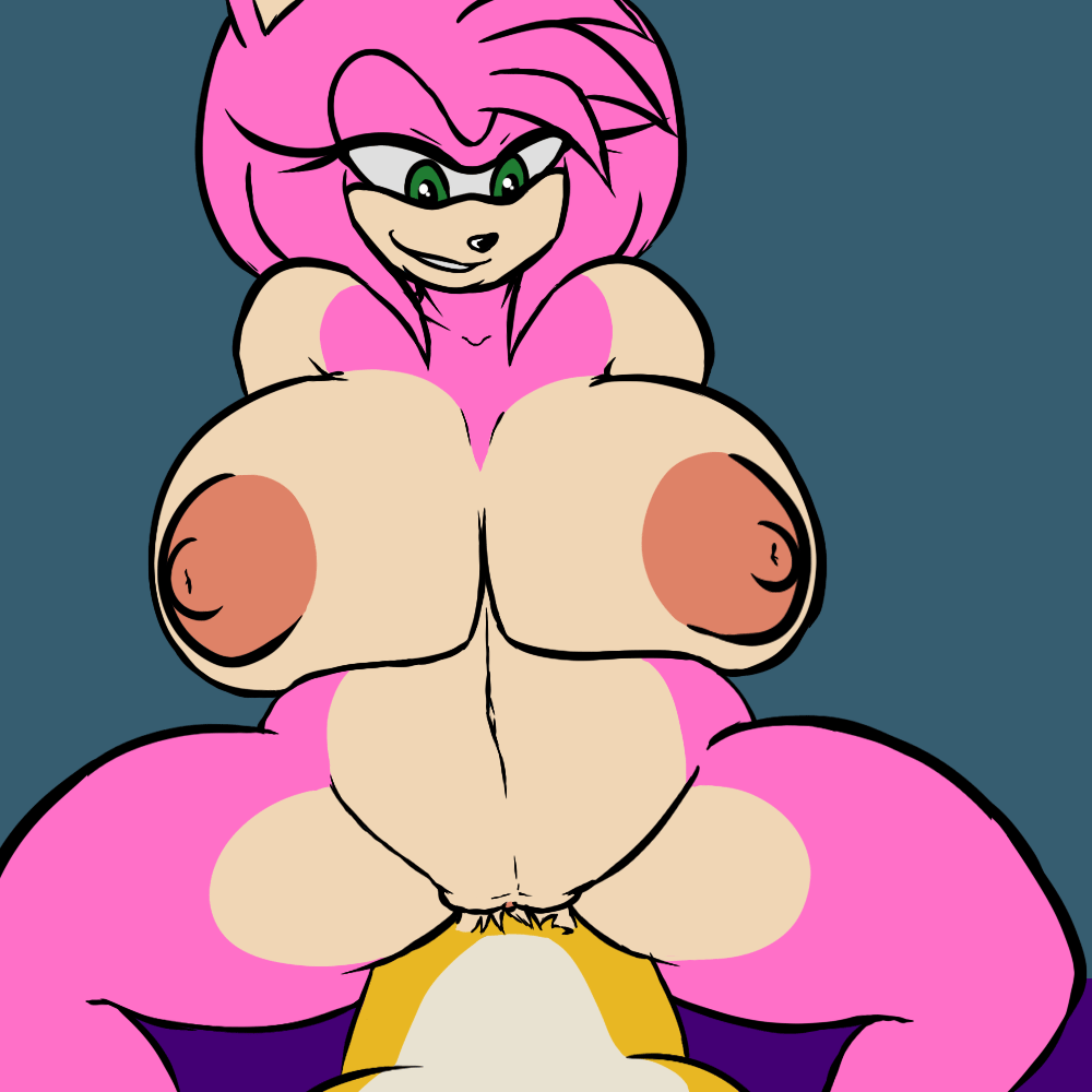 2017 amy_rose animated anthro areola big_breasts big_penis breasts canine comic duo erect_nipples erection female fox hedgehog huge_breasts huge_penis littlegraybunny male mammal miles_prower navel nipples nude penetration penis pussy sex sonic_(series) vaginal vaginal_penetration