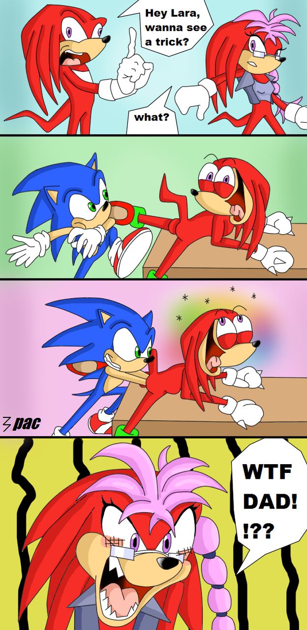 3pac archie_comics knuckles_the_echidna lara-su sonic_team sonic_the_hedgehog