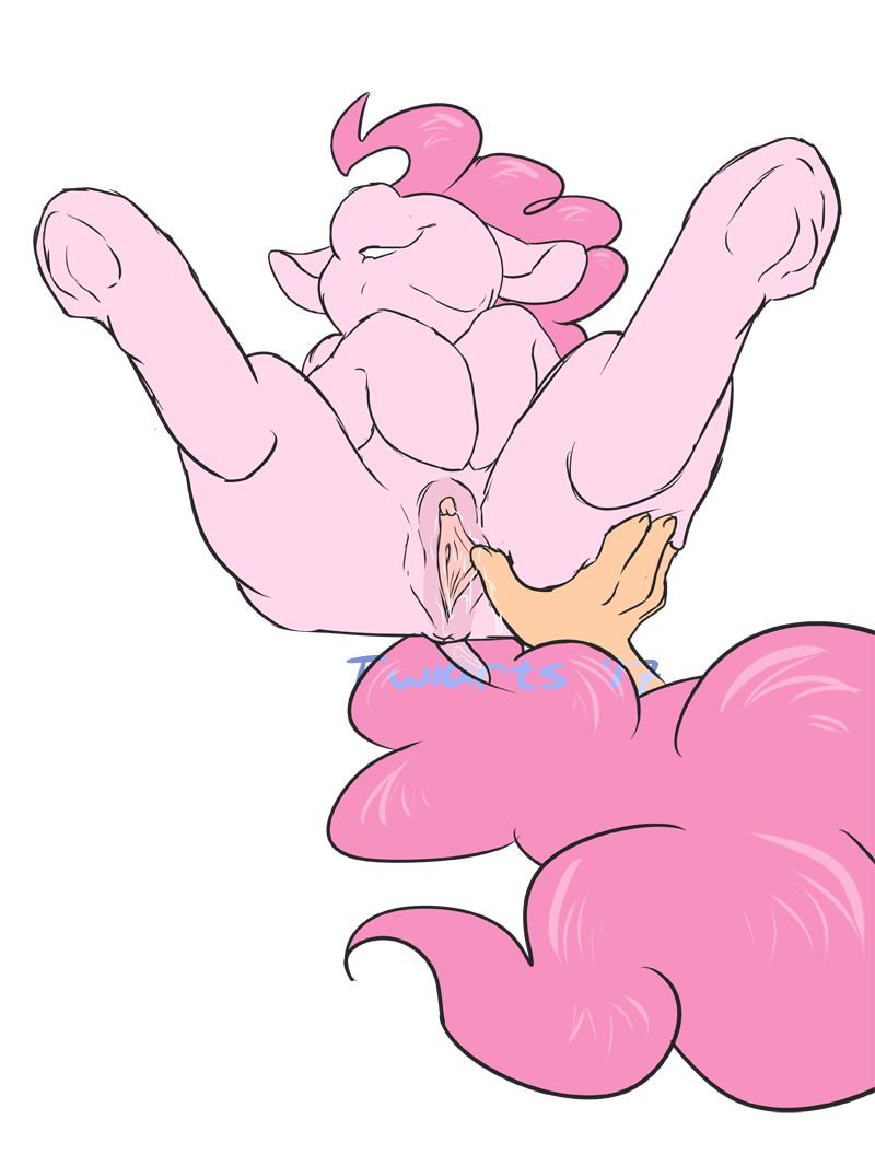 alpha_channel ambiguous_gender anus biting_lip clitoris disembodied_hand duo equine female female/ambiguous feral fingers friendship_is_magic fur hair hooves horse interspecies lying mammal my_little_pony on_back pink_fur pink_hair pinkie_pie_(mlp) pony pussy pussy_juice solo_focus spread_legs spread_pussy spreading teeth twilicious