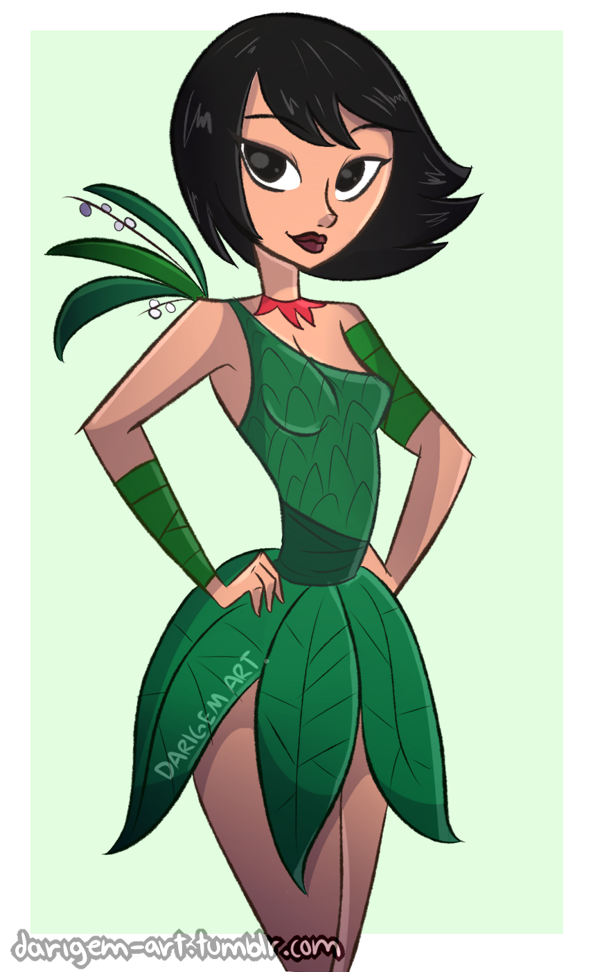 1girl ashi black_hair character_request samurai_jack solo tagme