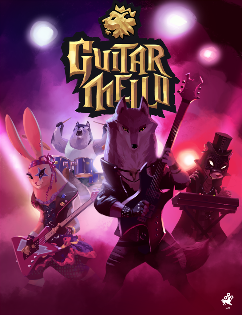 amber_(armello) april_fools armello drum guitar guitar_hero magna_(armello) music_instrument musical_instrument parody rockstar sargon_(armello) tagme thane_(armello) video_games