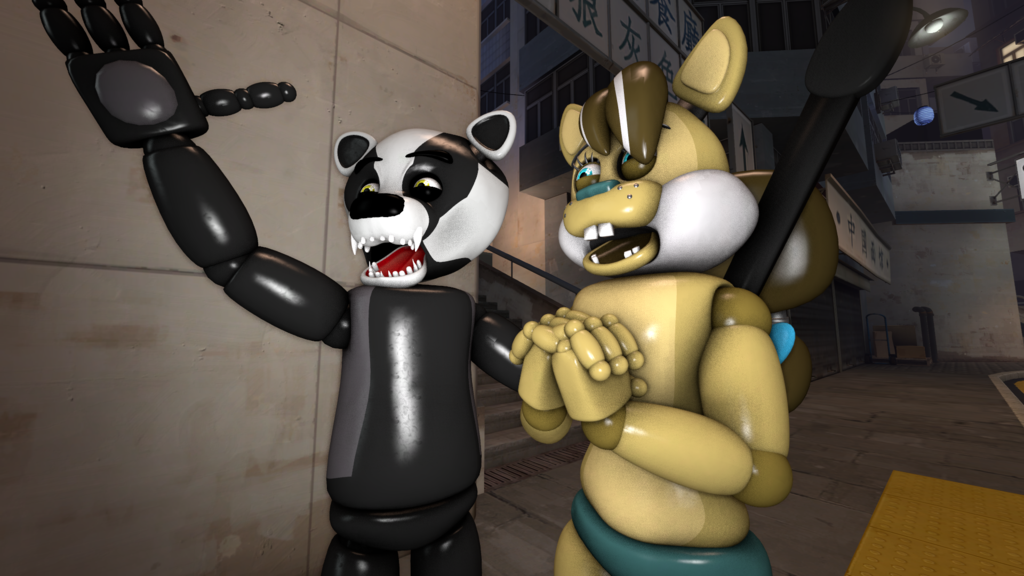 animatronic badger blake couple_(disambiguation) female filmmaker guitar hi invalid_color invalid_tag machine male mammal musical_instrument mustelid popgoes res robot rodent romantic sara source squirel squirrel