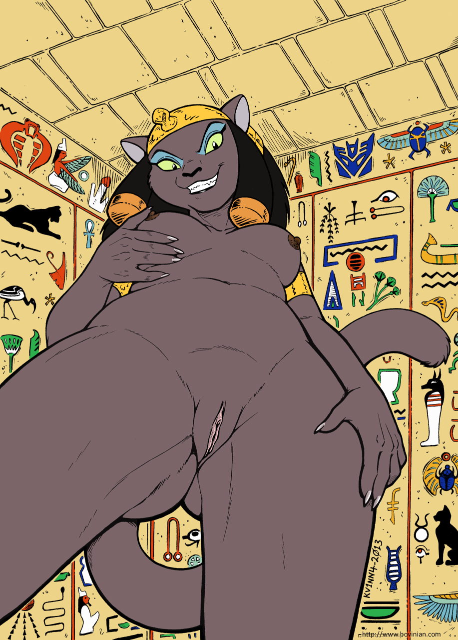 aladdin anthro areola breasts cat disney egyptian erect_nipples feline female grin hair hi_res looking_at_viewer low-angle_view majike mammal mirage_(aladdin) nipples nude pussy smile solo vkyrie worm's-eye_view