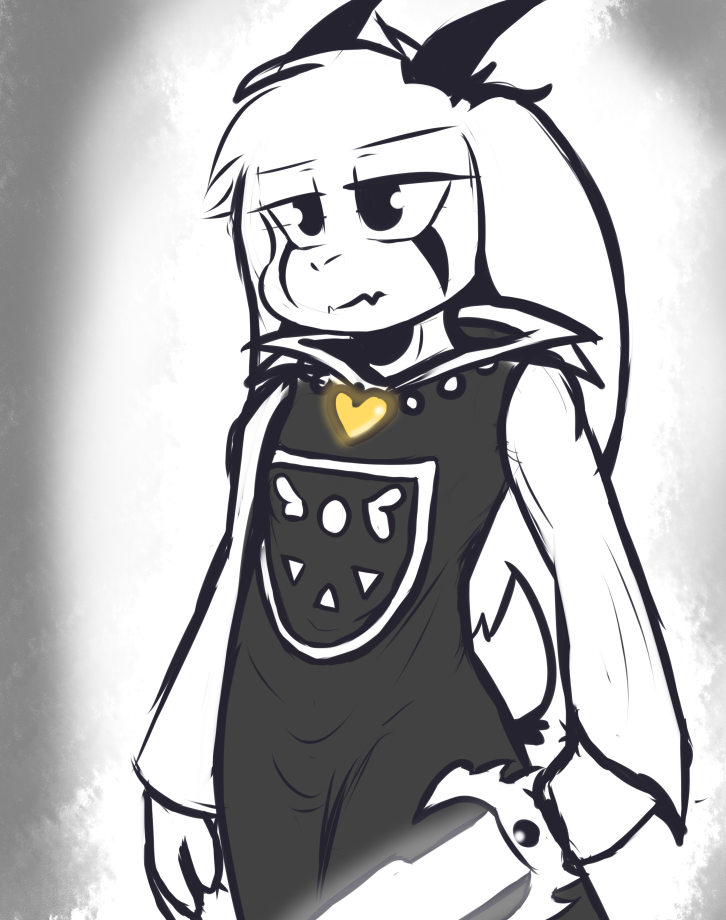 2017 asriel_dreemurr caprine clothed clothing crackers cute digital_media_(artwork) goat half-closed_eyes mammal undertale video_games