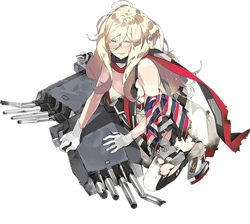 akira_(kadokawa) blonde_hair dress gloves hat kantai_collection looking_at_viewer machinery mole mole_under_eye mole_under_mouth official_art richelieu_(kantai_collection) rigging scarf solo strapless strapless_dress tears torn_clothes transparent_background
